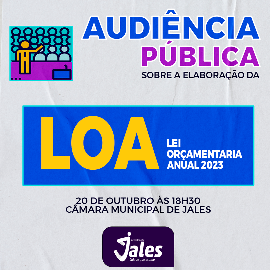 Prefeitura promove Audiência Pública para discussão da LOA 2023 A Voz