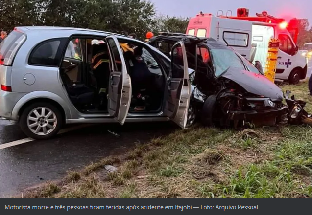 Motorista Morre E Outras Tr S Pessoas Ficam Feridas Ap S Acidente Entre