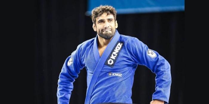 Leandro Lo Campe O Mundial De Jiu J Tsu Baleado Na Cabe A Por