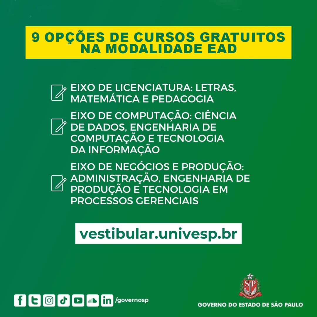 5 cursos gratuitos para quem faz licenciatura EaD