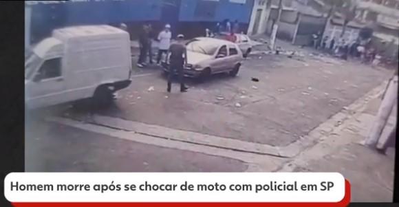 Brasileiro morre após ser atingido por viatura de polícia em