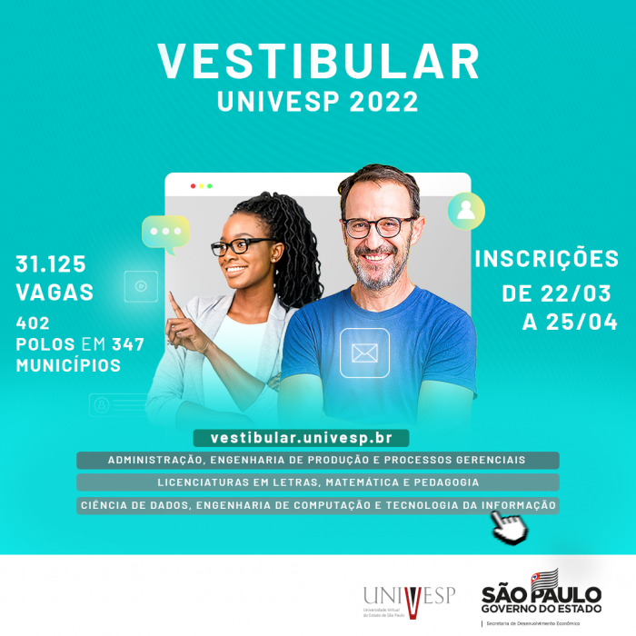 Univesp Abre Inscrições Para O Vestibular A Partir De 22 De Março - A ...