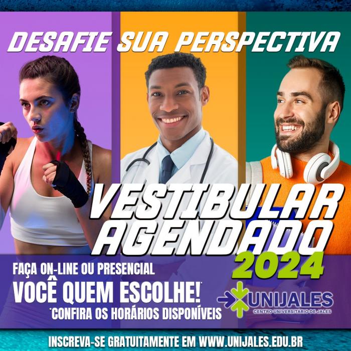 NOSSO VESTIBULAR AGENDADO 2024 JÁ ESTÁ DISPONÍVEL! - A Voz Das Cidades